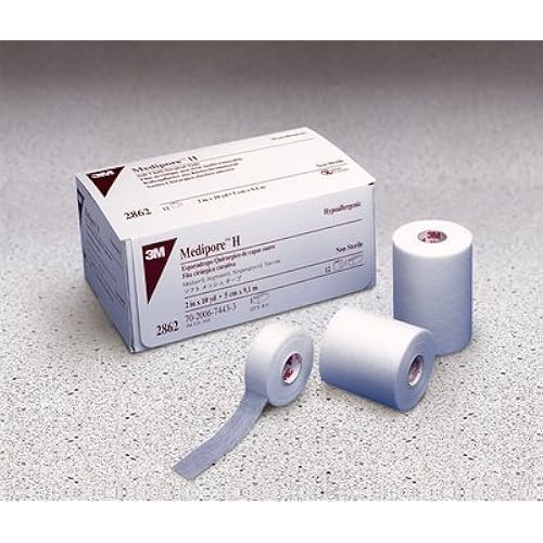 3M Medipore H Soft Cloth Surgical Tape - 4" wide by 10 yards 3 Rolls