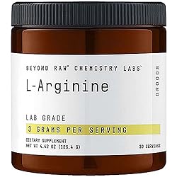 Beyond Raw Chemistry Labs L-Arginine Powder | Fuels Exercise and Supports Recovery | 30 Servings