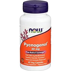 NOW FOODS SPO Pycnogenol 30mg, 60 CT