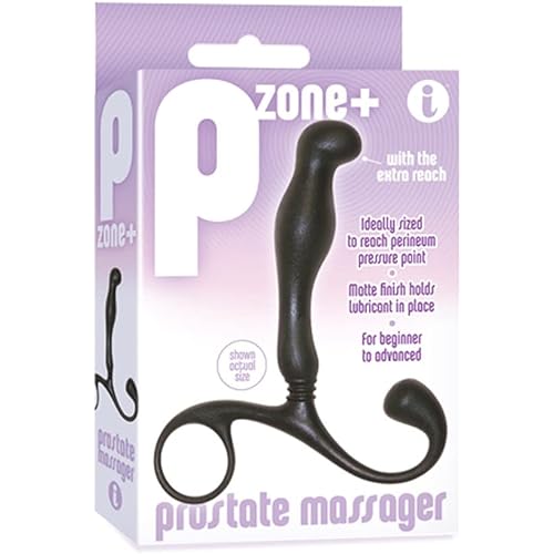 XOXOZZZZ Kinky Eye Mask with P-Zone Plus Prostate Massager, Iconbrands' Mask with Prostate Massager Bundle