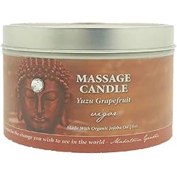 8 oz Buddhalicious Moisturizing Candle for Massage Vigor