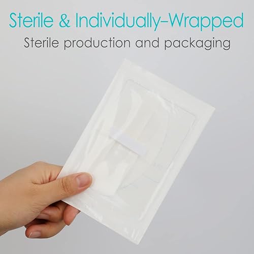 Peritoneal Dialysis PD Catheter Holder Adhesive Patch Stabilization Device for Picc Line Stomach Feeding Peg J Tube G-Tube Urine Foley Catheter | Individually Packed| Non-Woven Dressing Pack of 5