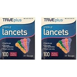TRUEplus Sterile Lancets 33 Gauge 200-ct