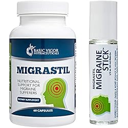 Migraine Stick & Migrastil Migraine Relief Capsules Bundle