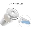 16 oz. - 50 sets] Disposable Paper Cups with Paper Lids, Compostable Non-Plastic Cups Eco Friendly Recyclable Cups with Covers for Iced Coffee