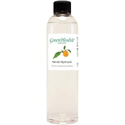 Neroli Hydrosol Floral Water - 8 fl oz Plastic Bottle w Cap - 100% Pure