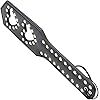 Hearts Spanking Paddle for Adult, 13.5’’ Quality Studded Synthetic Leather Paddle for BDSM Sex Game