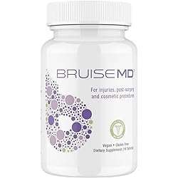 BruiseMD Arnica 1,000mg and Bromelain 500mg 2,400GDUg Supplement for Bruising and Swelling