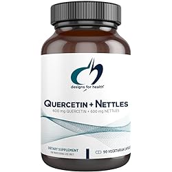Designs for Health Quercetin Nettles Capsules - Quercetin 600 mg - Flavonoid Stinging Nettle Leaf Extract Herbal Supplement - Immune Support - Vegan Gluten Free 90 Capsules