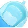 Thick Smooth and Burr-Free Bedpan Seat Urinal-Easy to Clean PP Bedridden,Free Handle Health Care Medical Supplies for Patient Hospital Home Elderly Men Women Emergency DeviceBlue