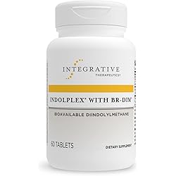 Integrative Therapeutics Indolplex with DIM - Bioavailable Diindolylmethane - Supports Healthy Estrogen Metabolism - Contains Calcium - Gluten Free - Dairy Free - Vegan - 60 Tablets