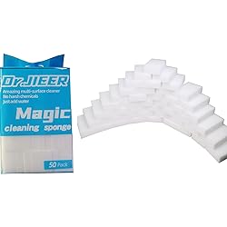 Dr.JIEER 50 Pcslot Magic Sponge Eraser Multi-Functional Melamine Foam Cleaner 100x60x20mm
