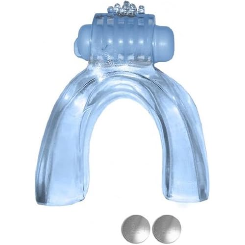 Hott Products Unlimited - Wet Dreams - Tongue Star - Pleasure Tongue Vibe - Oral Stimulator - Blue