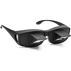 Flammi Lazy Glasses Prism Glasses Horizontal Spectacles Lie Down for ReadingWatching TV