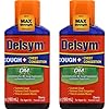 Max Strength Delsym Cough Plus Chest Congestion DM Liquid, Cherry Flavor, 6 fl. oz. Relieves Cough, Chest Congestion, and Thins & Loosens Mucus Pack of 2