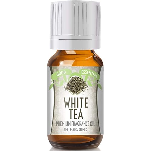 Good Essential 10ml Oils - White Tea Fragrance Oil - 0.33 Fluid Ounces