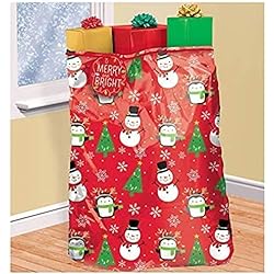 Christmas Snowy Friends - Super Giant Gift Sack, 44" x 56&#34
