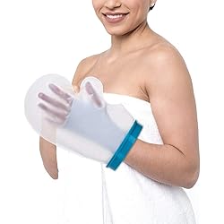 Doact Hand Cast Cover for Shower Bathing, Waterproof Cast Protector Reusable Wrist Cast Sleeve Bag Keep Bandage Cast Dry for Adult Hand, Kids Arm, Fingers, Wound, Burn