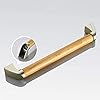 Grab Rails for Bathroom Modern Wood Grab Bars for Bath and Shower, Non-Slip Safety Support Rail for Disabled and Elderly in Toilet,Beige,44