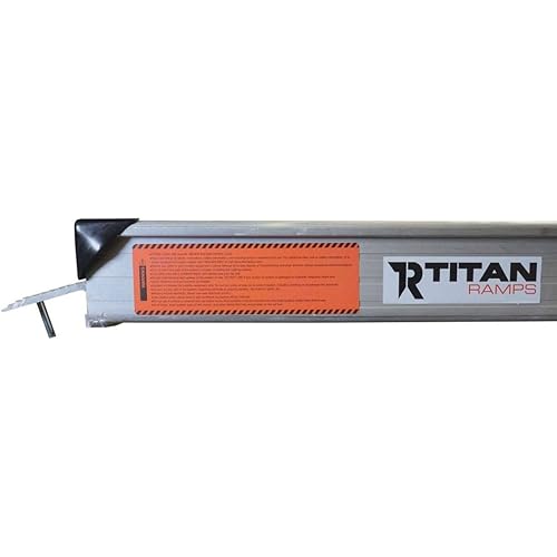Titan Ramps Wheelchair Entry Ramp 6' Aluminum 850 lb. Capacity Access Ramp