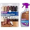 Rejuvenate New Improved Colors Wood Markers 6 Colors Maple Oak Cherry Walnut Mahogany and Espresso & Cabinet and Furniture pH Neutral Streak and Residue Free Cleaner Cleans Restores Protects