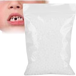 Dental Filling Heat Beads, Trusted Patented Temporary Tooth Replacement Product, Temporary Tooth Repair Beads for Missing Broken Teeth Dental Tooth Filling Material（50g