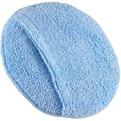Leather CPR Cleaner & Conditioner 5 Inch Round Lint-Free Microfiber Applicator. Covers Leather Surfaces Quickly and Easily While Using Less Cream. Finger Pocket Provides Firm Grip. Washable & Reusable