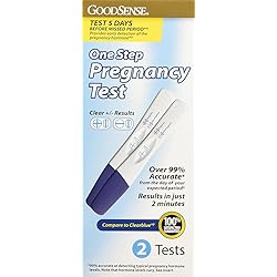 GoodSense ONE Step Pregnancy Test 2CT
