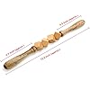 Anti Cellulite Dice Roll Massager - Wooden Manual Stick - Flexible Relaxation Tool