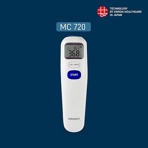 Omron Mc-720 Non-Contact Forehead Thermometer