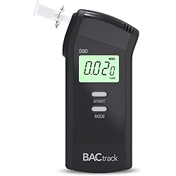 BACtrack S80 Breathalyzer | Professional-Grade Accuracy | DOT & NHTSA Approved | FDA 510k Cleared | Portable Breath Alcohol Tester for Personal & Professional Use