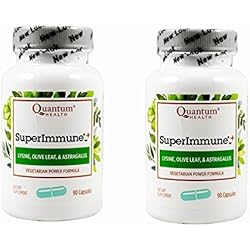 Quantum Health, Super Immune Vegetarian Capsule, 90-Count Packages Pack of 2
