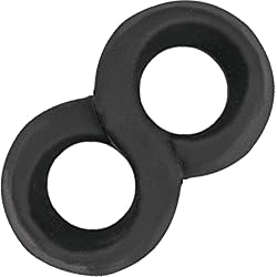 My Cockring Figure Eight Cock & Scrotum Ring - Black