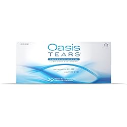 Oasis TEARS Lubricant Eye Drops, One 30 Count Box Sterile Disposable Containers, 0.3ml0.01 fl oz