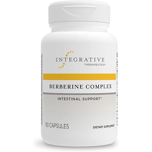 Integrative Therapeutics Berberine Complex - Traditional Gastrointestinal Support Supplement with Barberry, Oregon Grape and Goldenseal Root Extract - Gluten Free - 90 Vegan Capsules