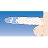 Size Matters 3 Inch Clear Extender Sleeve, 10.75" Length