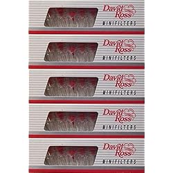 David Ross Cigarette Mini Micro Filters 1 Box of 10 Regular 100's & King 5