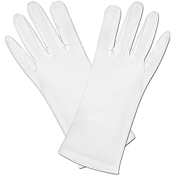 Beistle Theatrical Gloves, White 60726-W