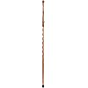 Hiking Walking Trekking Stick - Handcrafted Wooden Walking & Hiking Stick - Made in The USA by Brazos - Royal Twisted Oak - Tan - 41 inches