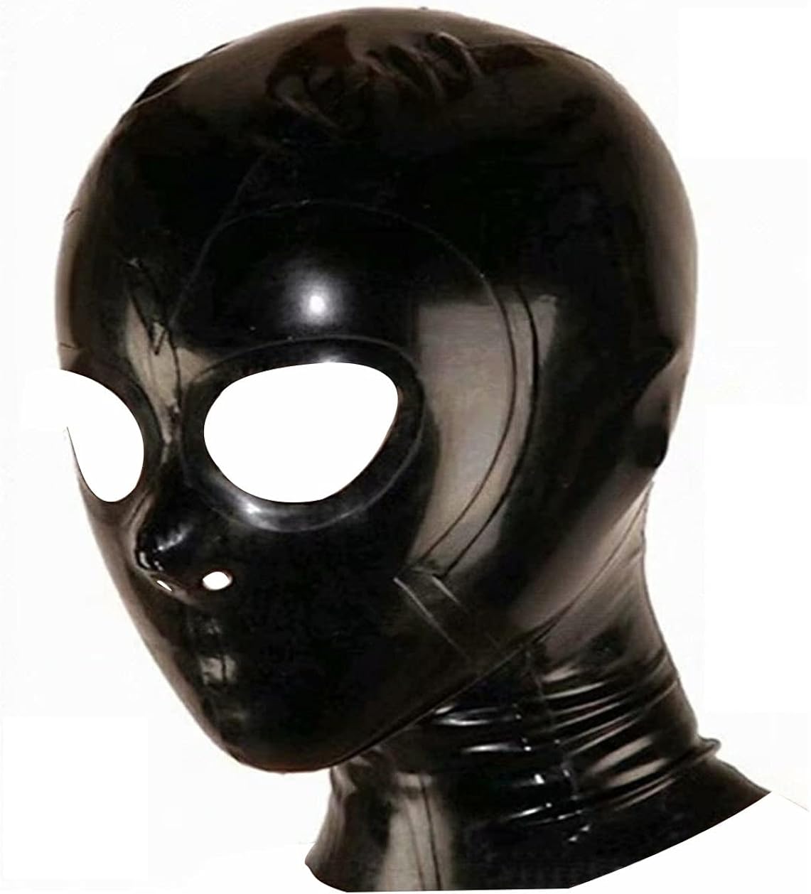 MFMYEE 100% latex mask rubber BDSM fetish bondage mask-roleplay mask