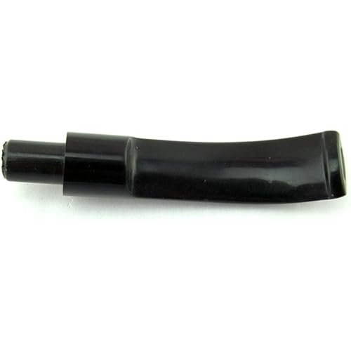 OLD FOX Tobacco Pipe Stem Replacement Bent Saddle Mouthpiece Fit 9mm Balsa Filters BE0015
