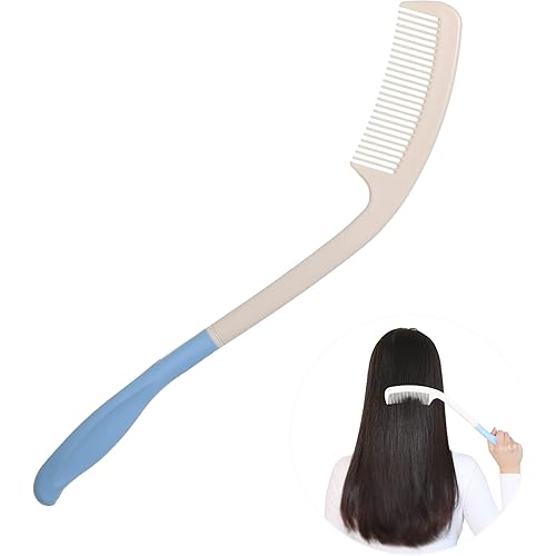 15" Long Reach,Long Handle Soft Comb Beauty Hair Applicable to elderly and hand-disabled people inconvenient upper limb activities