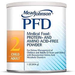 Mead Johnson PFD 2 Metabolic Powder 1 Pound Can - Pack of 6, 6 Pound
