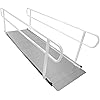 Titan Ramps Aluminum Wheelchair Entry Ramp Only 10' Solid Surface Scooter Mobility Access