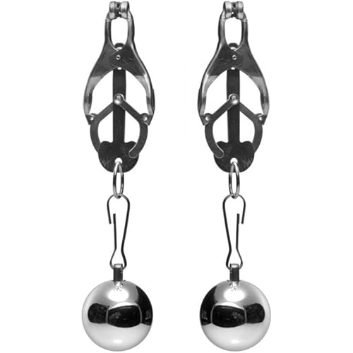 Master Series Deviant Monarch Weighted Nipple Clamps
