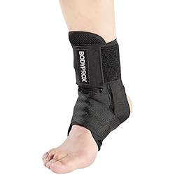 Ankle Brace for Women and Men, Lace Up Ankle Support Brace Stabilizer For Sprained Ankle Medium