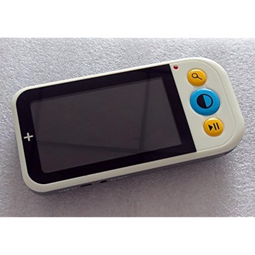 Portable Electronic Video Magnifier Reading Aide for Low Vision with 4.3 Inch Monitor and 10 Color Modes