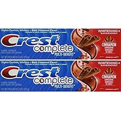 Crest Cinnamon Toothpaste, 6 Ounce, Pack of 2