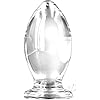 NS Novelties Renegade Glass Bishop Anal Probe - Clear