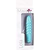 Maia Toys LOLA USB Rechargeable Silicone 10-Function Vibrating Twisty Bullet Blue